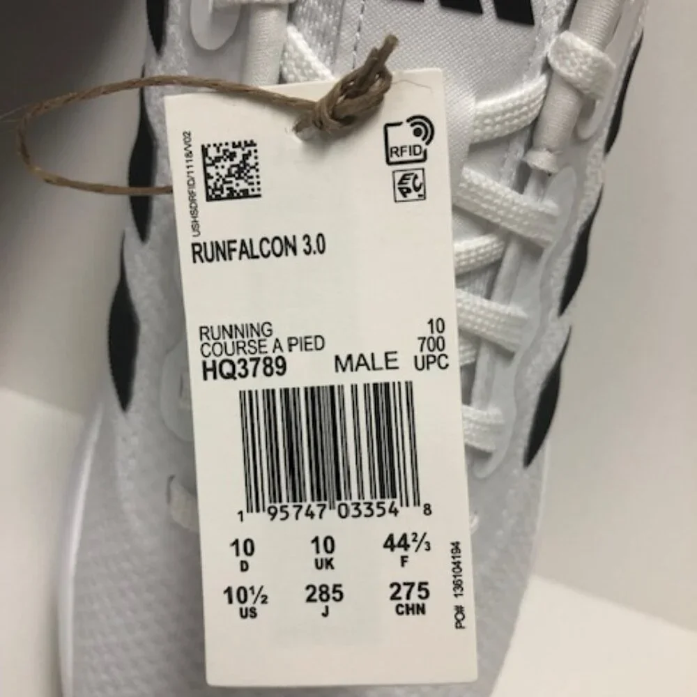 Runfalcon 3 Cloudfoam Low Running Shoes size 10.5 Mens - Picture 5 of 7